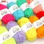 ECK 12 Chiếc Mềm Mại Ấm Áp DIY Cotton Len Sợi Mềm Chất Lượng Tốt Tay Đan Chủ Đề Cho Handmade Đan Móc Sợi HOT