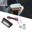 Đèn đuôi xe máy được thiết kế hiệu quả với chức năng biển số
