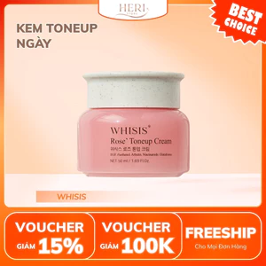 Kem Dưỡng Trắng Da Tế Bào Gốc Whisis Rose' Tone Up 50ml Heri Skin