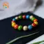 CANAMEK 1 DIY Phụ Kiện Gốm Sọc Dưa Hấu Hạt Vòng Tay Nhiều Màu Sắc Hoa Men Hạt Vòng Tay Handmade Trang Sức CSF