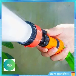 Đầu Vòi Phun Rửa Xe Đa Năng Gắn Ống Nước Tăng Áp Tưới Cây Rửa Xe Điều Chỉnh Tia Nước