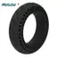 Bánh xe cao su rắn METUBE, Lốp xe tay ga điện màu đen 70 / 65-6.5, Lốp xe địa hình bền 10 Inch Những ngày mưa