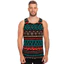 Bộ lạc Aztec 3D Tank Top Nam, Áo Vest không tay dạo phố mát mẻ, thời trang cổ điển mềm mại thoáng khí