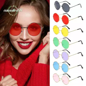 Kính râm tròn CATMALLER88 Tiệc thời trang Kính tròn Disco