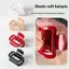 JRP Silicone An Toàn Mềm Cá Mập Kẹp Chống Va Chạm Bảo Vệ Cho Ba Của Đầu Chống Rơi Nữ Vuốt Tóc Kẹp Phụ Kiện JRP