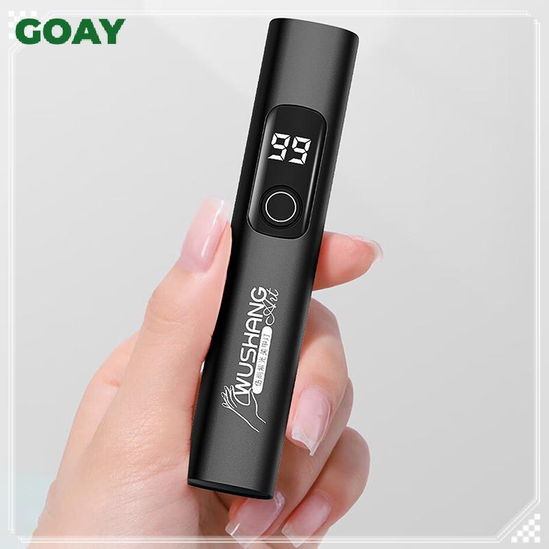 GOAY Đèn UV LED mini cầm tay sạc USB sấy gel móng nhanh cho DIY tại nhà và salon nail