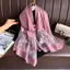 Thêu Begonia Hoa Thời Trang Khăn Lụa Nữ Cao Cấp Tất Cả Trận Đấu Khăn Thời Trang Gạc Khăn Choàng Bên Ngoài Trận Đấu 6.21
