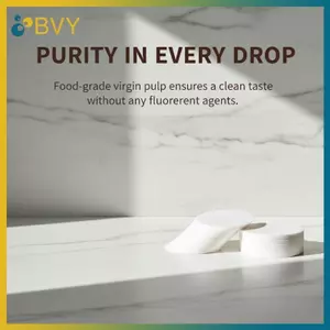 Bộ lọc giấy cà phê BVY Barista không tẩy trắng 51mm 53mm 54mm 58mm 100 chiếc 500 chiếc cho máy pha cà phê chuyên nghiệp tại nhà.