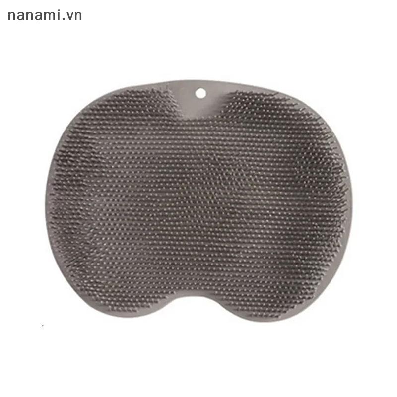 [nanami] Thảm Massage Ba Scraper Bàn Chải Làm Sạch Tắm Bàn Chân Rửa Thảm Đa Năng Suer Treo Tường Chà Chân Tay Tắm Toàn Thân [VN]