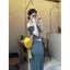 Áo thun ngắn tay sọc sọc thời trang phong cách mới mùa hè dành cho nữ Mỹ Hot Girl Style Slim @