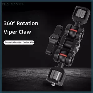 Char Camera Magics Arm với hai đầu gắn khớp nối bằng nhôm cho màn hình