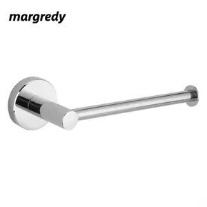 Giá đỡ cuộn giấy MARGREDY, Giá đỡ giấy vệ sinh mạ Chrome treo tường, Thép không gỉ tiện lợi bền bỉ Dễ dàng lắp đặt Giá đựng giấy vệ sinh Phòng tắm Nhà bếp Nhà vệ sinh