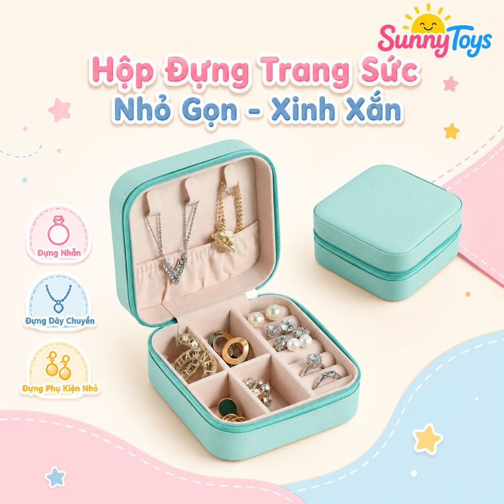 Hộp Phụ Kiện Làm Vòng 66 Món SunnyToys- Bộ Charm DIY Cho Bé Tự Thiết Kế Trang Sức