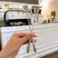 Muỗng trà cà phê bằng thép không gỉ Lưới vàng đỏ Bữa tối tay cầm dài Khuấy tráng miệng Muỗng mật ong cho phụ kiện nhà bếp Tiện ích ELWW