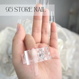Kẹp móng úp gel gôm , kẹp giữ cố định fom móng- combo 10 cái