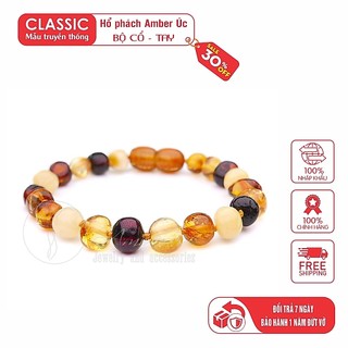 Vòng tay Amber Úc cho bé 0-10 tuổi  VTM4M2