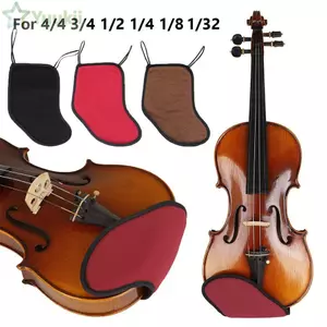 Miếng Lót Vai Violin YUUKII, Giảm Ma Sát Hấp Thụ Mồ Hôi Violin Cằm Còn Lại Miếng Lót, Phần Violin Mềm Có Thể Giặt Cotton Fiddle Sponge Đệm Cho 3 / 4 4 / 4 1 / 2 1 / 4 1 / 8 1 / 32