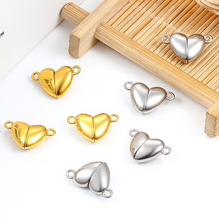 1 Khóa Kẹp Nam Châm Bằng Thép Không Gỉ Mạnh Dùng Làm Trang Sức diy