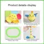 Cũi Hangable Lục Lạc Đồ Chơi Hoạt Động Du Lịch Sang Trọng Động Vật Chuông Gió Thân Thiện Với Da Bassinet Di Động Chuông Gió saixit2vn