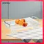 Khay Phục Vụ Có Tay Cầm Món Tráng Miệng Bánh Đứng Vanity Bàn Khay Giỏ Trái Cây Phục Vụ Thanh Lịch Đĩa Cho Nhà Bếp Trang Điểm Món Tráng Miệng