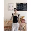 Áo thun khâu viền ren đen phong cách Hàn Quốc dành cho nữ Mùa hè Phong cách mới Slim-fit Slimmer Look Pure Desire Style Short Beauti