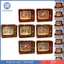 Giáng Sinh Quả Cầu Tuyết Hình TV Bàn Trung Tâm Xmas Cho Trong Nhà Bàn Đảng Người Tuyết Retro Vàng