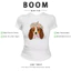 BOOM Áo Baby Tee Nữ Cotton Ôm Body-Áo Thun Ngắn Tay Y2K In Hình PhongCách Mùa Hè, Cổ Tròn Hàng Đầucách hàn quốc phong546