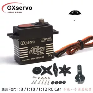 🔥servo rc Digital phụ kiện xe rc GXservo Gongxun Bánh lái kỹ thuật số Bánh răng kim loại Mô-men xoắn cao 25 / 30 / 35 / 40kg1: 8 / 1: 10 / 1: 12RC
