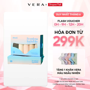 Combo 5 Quần lót nữ Misaki đúc su lạnh mềm lưng cao không viền ôm sát che khuyết điểm - M1017