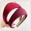 JRP Đơn Giản Tam Giác Màu Trơn Chống Trơn Trượt Người Lớn Cạnh Rộng Cho Bé Gái Retro 2025 Phụ Kiện Tóc Mới Quà Tặng JRP