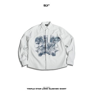 Áo sơ mi tay dài oxford SLY Triple Star