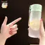 600ml Nước ép chanh thể thao dung tích lớn Chai nước uống Infuser Chai nước nhựa cầm tay trong suốt ELWW