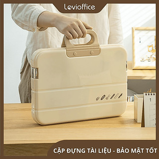 Cặp Đựng Tài Liệu A4 LoviOffice N2503 - Cặp Sách Nhựa PP Cao Cấp Sức Chứa 460 Tờ Có Quai Xách Cho Học Sinh, Văn Phòng