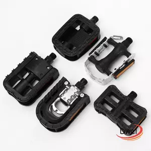 DWEL 1 Cặp Bàn Đạp Gấp Xe Đạp Điện Hợp Kim Nhôm Đi Xe Đạp Tiếp Liệu Chân Chốt Xe Tay Ga Phần