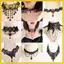 Vòng cổ ren GUSTAVA, Dây chuyền xương đòn ren đen, Vòng cổ ren Gothic thanh lịch gợi cảm