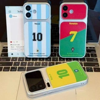 Dành Cho IPhone 17 16 15 14 Plus 13 12 11ProMax X XR XS MAX Cá tính kỹ thuật số Jersey trường hợp cửa sổ lớn