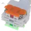 Nắp Nấm 1NO 1NC DPST Nút Nhấn Dừng Khẩn Cấp AC 660V 10A Công Tắc mới