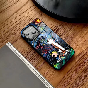 BK-1 Calvin Và Hobbes Ốp Lưng Điện Thoại IPhone 16 15 14 Pro 11 13 12 Mini 6 8 7 Plus Kính Thiết Kế Sang Trọng Cove