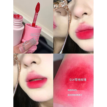 HERORANGE Bunny Matte Lip Glaze Màu Khỏa Thân Làm Trắng Da Tự Nhiên Giả Mặt Son Bóng Cô Gái Hàn Quốc Màu Sinh Viên Đảng Môi Bùn