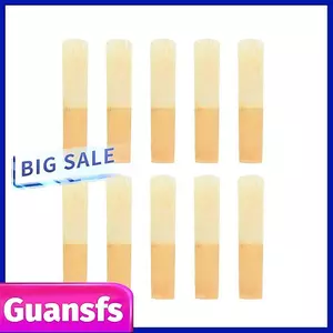Guansfs Guansfs 10 Chiếc Bb Tenor Saxophone Sax Tre Lau Sậy Sức Mạnh 2.5