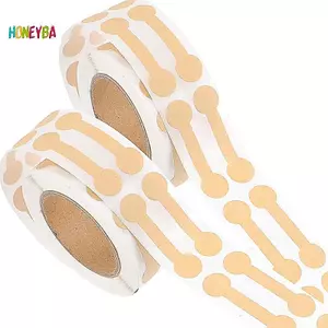 < Honeyba > 500 Chiếc Nhãn Trang Sức Giá Tự Dính Thẻ Dumbell Nelace Nhẫn Nhãn Giấy Phụ Kiện Trang Sức DIY Hiển Thị Công Cụ Đẹp