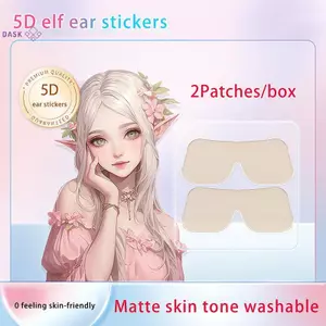 1 Cặp Hỗ Trợ Tai Tinh Stiers Vô Hình Tai Corrector Earlobe Hỗ Trợ Miếng Dán Trang Điểm Tai Elf V-Face Stiers Dễ Dàng Sử Dụng