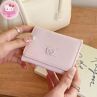 Moonlights Thời Trang Và Thường Ngày Hàn Quốc Nơ Ví Nữ Ngắn Đổi Thẻ Túi EN