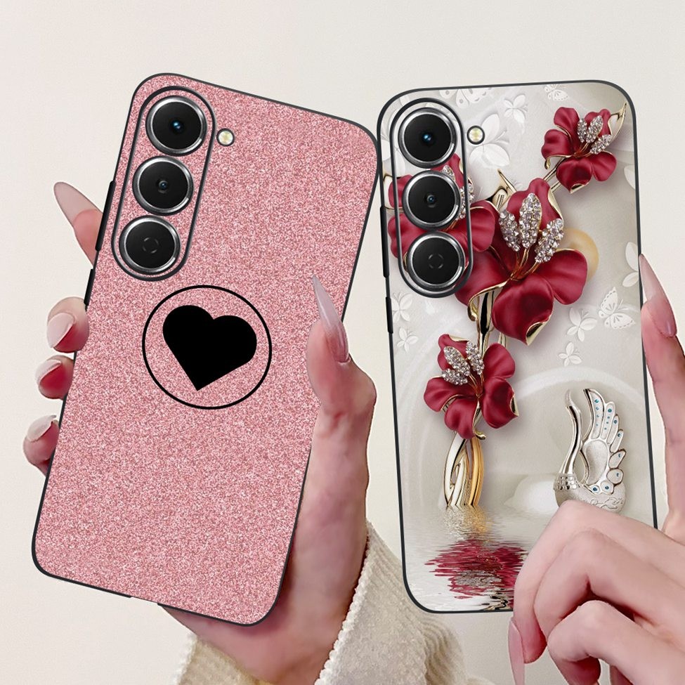 Ốp Lưng Tecno Spark 40 Pro KM6 Silicon Thời Trang Cao Cấp Bướm Tình Yêu Dễ Thương Thoáng Mát Sơn Mặt Sau Techno Spark 40 Pro Vỏ Điện Thoại