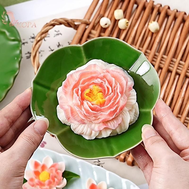 Khuôn silicon hoa hồng hoa nhài KOPA 3D dùng làm bánh, sô cô la, xà phòng & kẹo mềm DIY VN