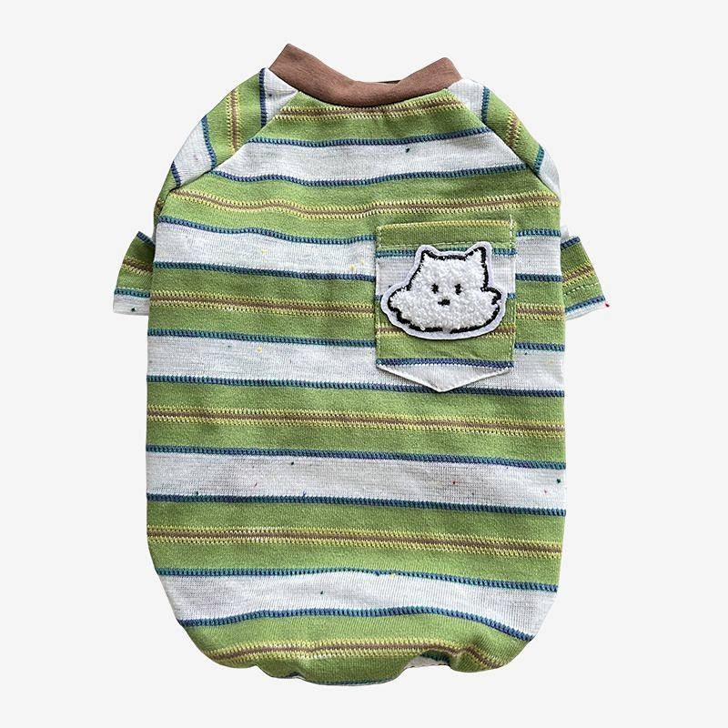 【Ready Stock】 Big Dog Clothes Golden Retriever Labrador T-shirt Border Collie Air Conditioning Clothes Golden Retriever Labrador Sun Protection nF8m