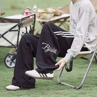 Quần nỉ nam thời trang Mỹ, dáng rộng, phù hợp unisex