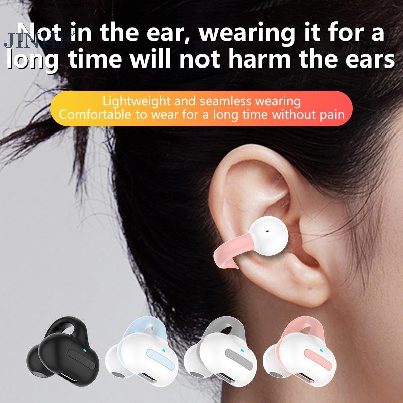 Tai nghe không dây JINHF M-S8TWS dẫn truyền xương, âm nhạc nổi HiFi, kẹp tai thể thao, mic tích hợp