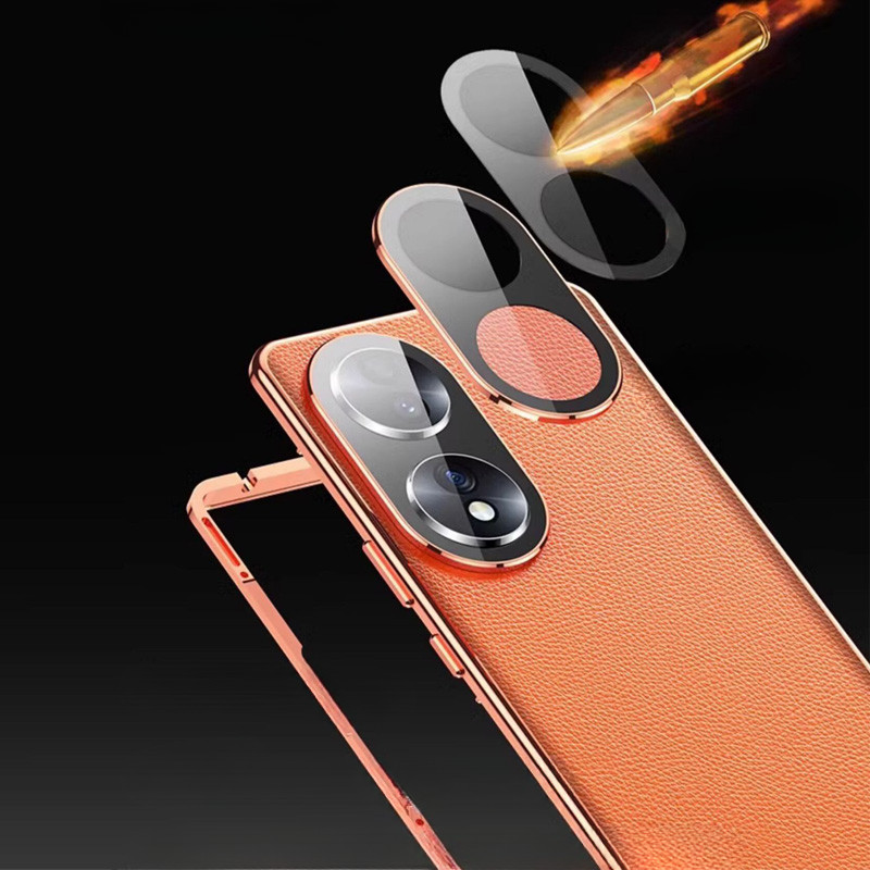 Dành Cho Honor X9C X9c smart X9B X9A X 9c 9b 9A HonorX9B HonorX9c 5G 4G 2025 Thời Trang Sang Trọng Da Trơn Lật Bìa Cứng Vỏ Kính Cường Lực Đôi Vỏ Điện Thoại Chống Sốc Camera