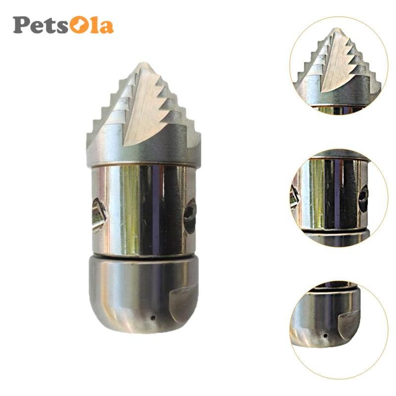 3 / 8 NPT cống thoát nước Jetter Vòi phun xoay Đường ống nạo vét Vòi phun đa năng